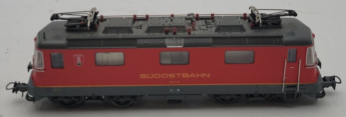 Fleischmann 4344 HO Scale Sudostbahn Electric Locomotive Re 4/4 42 EX/Box