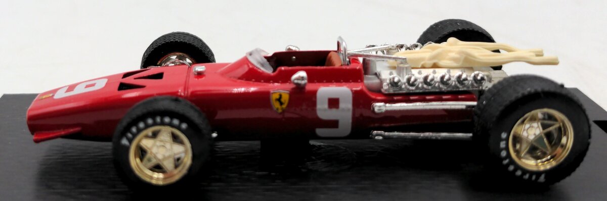 Brumm R172 1:43 Scale Diecast Ferrari 312 F.1 G.P. Olanda 1968 Chris Amon #9 NIB
