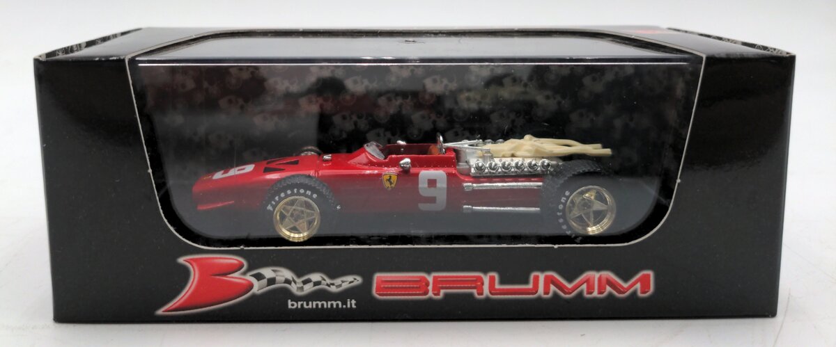 Brumm R172 1:43 Scale Diecast Ferrari 312 F.1 G.P. Olanda 1968 Chris Amon #9 NIB