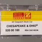 Micro-Trains 52000160 Z Chesapeake & Ohio 40' Despatch Stock Car #95336 LN/Box