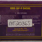 MTH 20-2036-1 Santa Fe EMD GP-9 Diesel Engine w/PS1.0 #715 EX/Box
