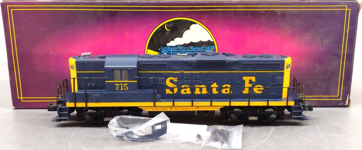 MTH 20-2036-1 Santa Fe EMD GP-9 Diesel Engine w/PS1.0 #715 EX/Box
