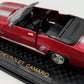 Road Champs 20603 1:43 Diecast Red w/Silver Stripes 1969 Chevrolet Camaro EX