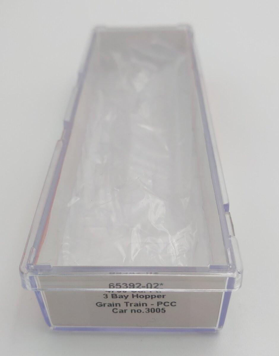 InterMountain 65392-02 N Scale PCC Grain Train 3 Bay Hopper #3005 LN/Box