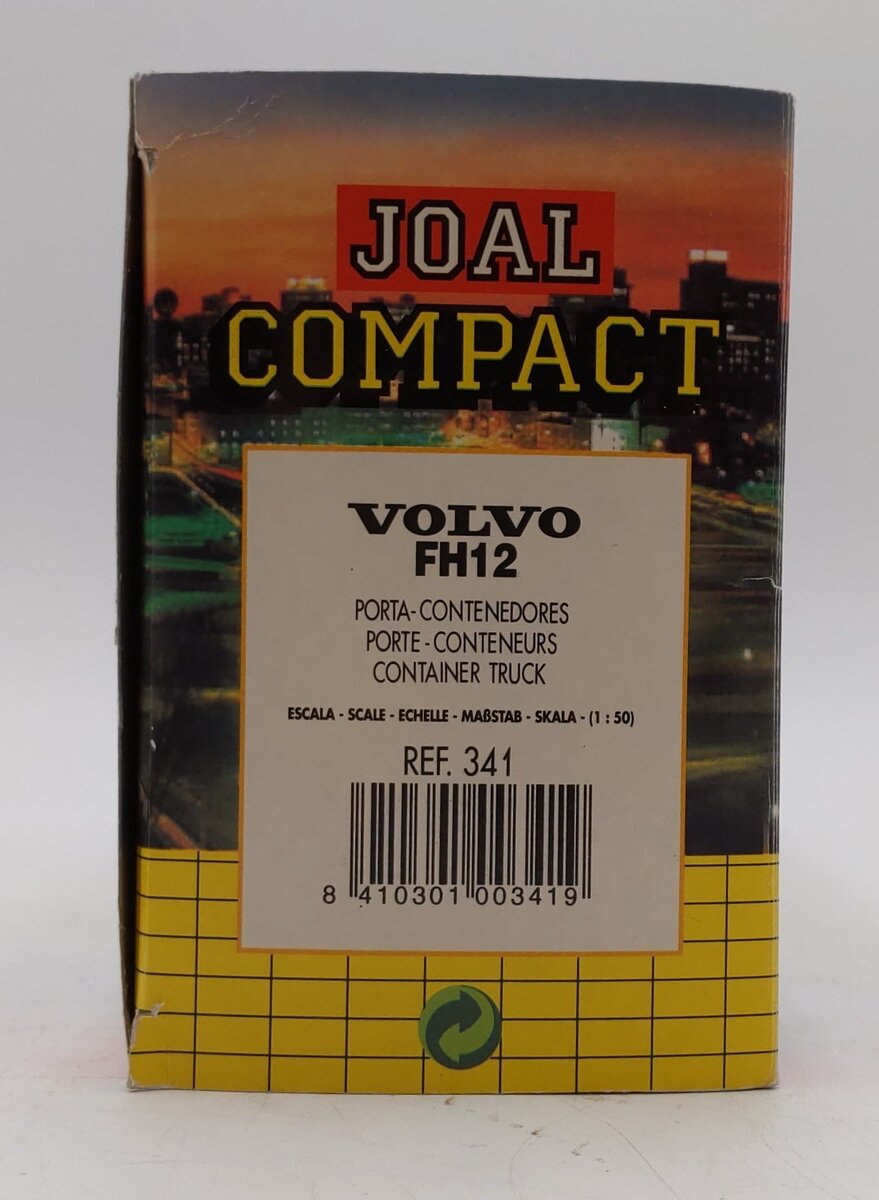 Joal 341 Compact 1:50 Scale Volvo FH12 Container Truck LN/Box