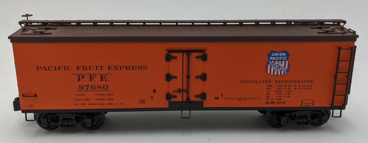 Lionel 6-27361 O Gauge Pacific Fruit Woodsided Reefer #97680 VG