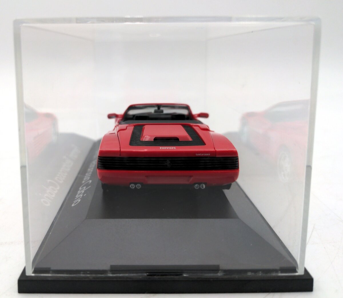 Herpa 1:43 Scale Diecast Ferrari Testarossa Cabrio Red EX