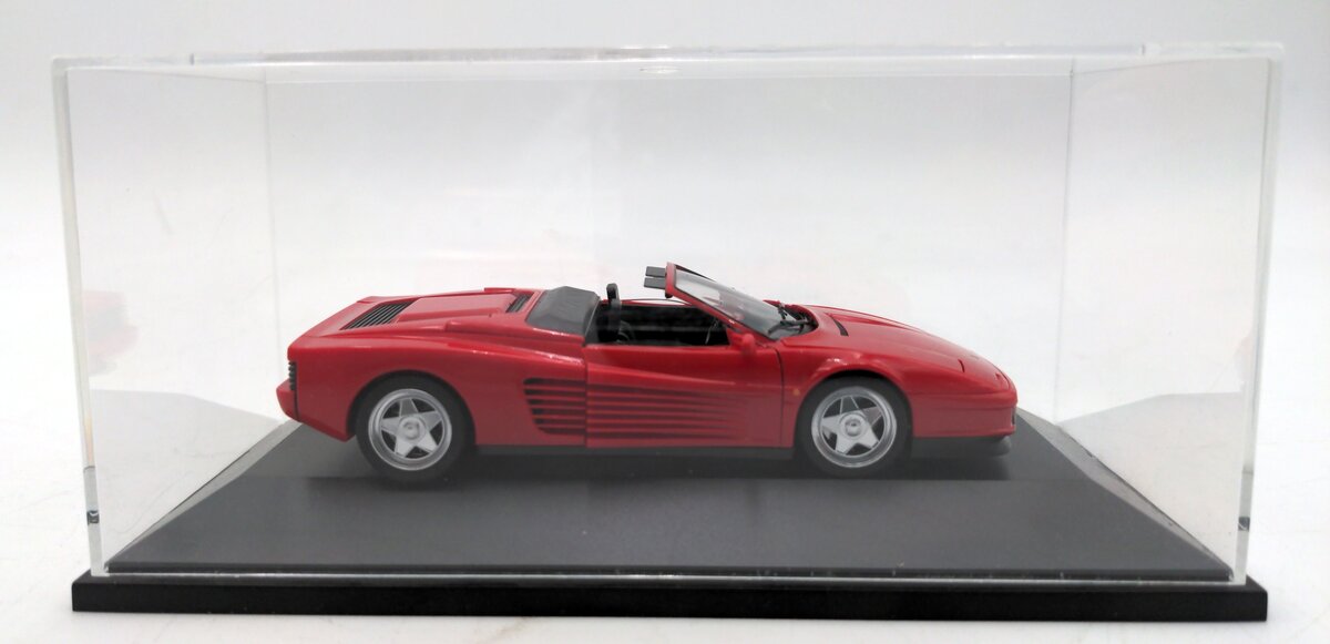 Herpa 1:43 Scale Diecast Ferrari Testarossa Cabrio Red EX