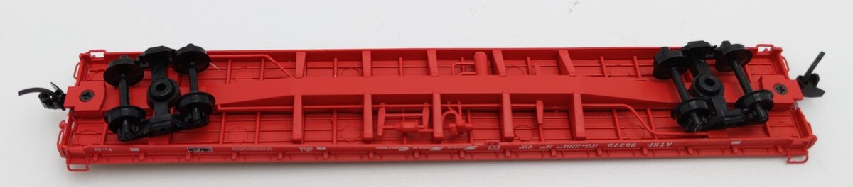 InterMountain 66403-12 N Scale ATSF 60' Flatcar #95379 LN/Box