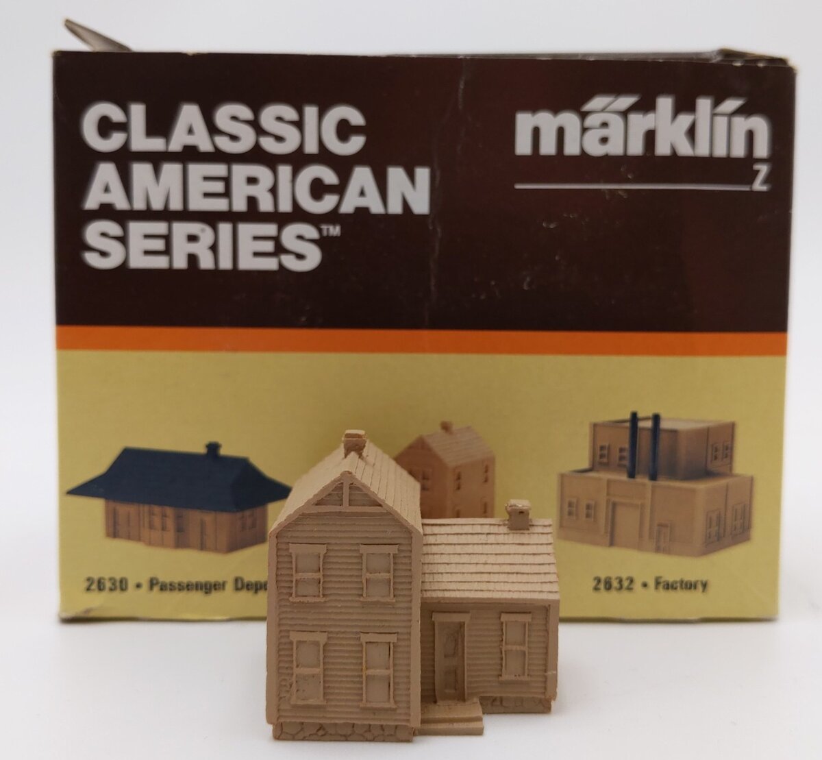 Marklin 2631 Z Mini-Club Classic American Series 2-Story Reesidence Assembled