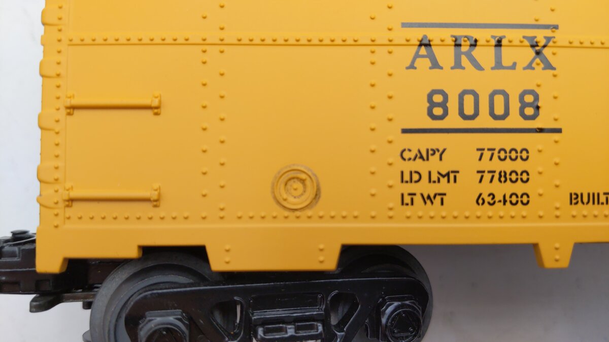 MTH 30-7818 O Gauge Armour Refrigerator Line Reefer Car #8008 EX/Box