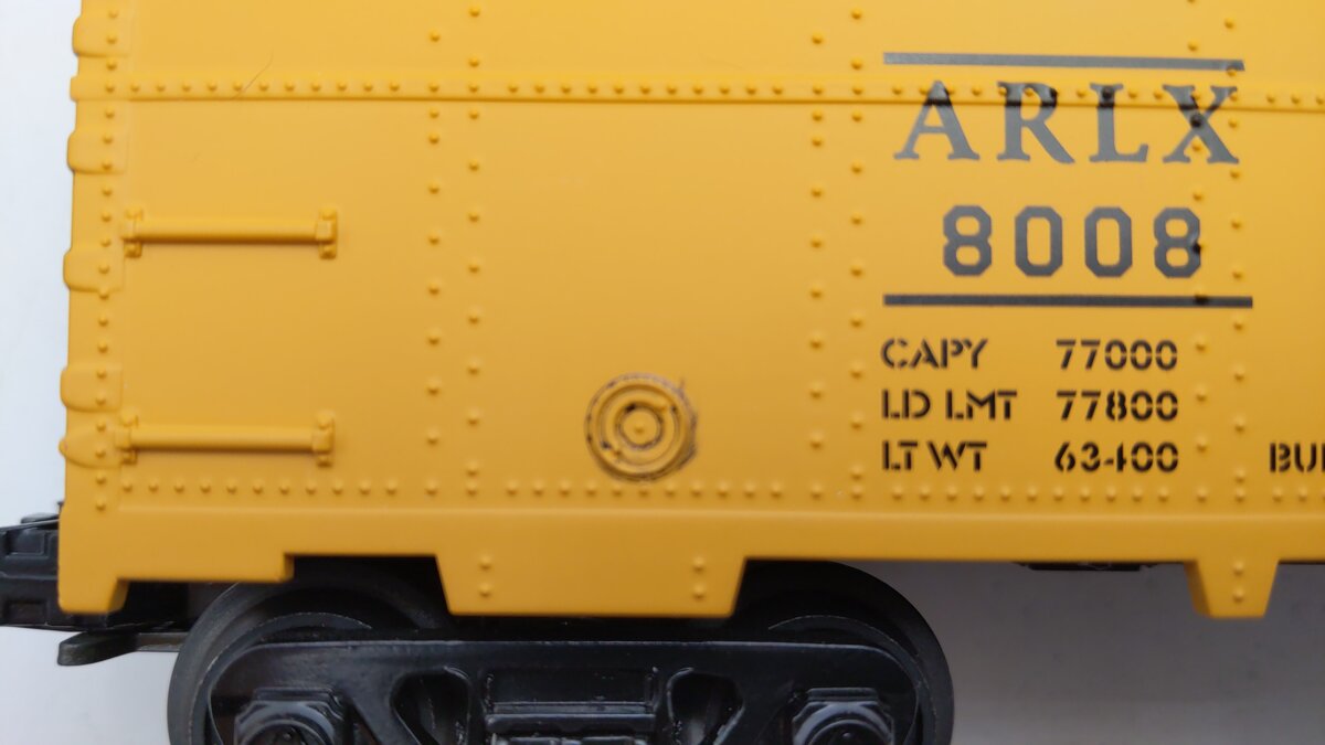 MTH 30-7818 O Gauge Armour Refrigerator Line Reefer Car #8008 EX/Box