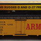 MTH 30-7818 O Gauge Armour Refrigerator Line Reefer Car #8008 EX/Box