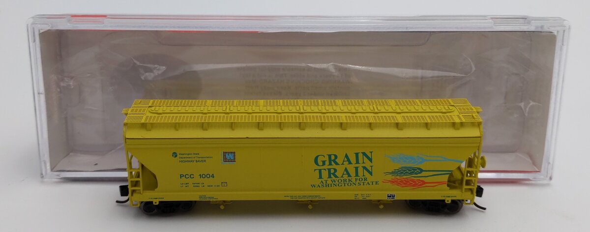 InterMountain 67092-15 N Scale PCC Grain Train 3-Bay Hopper #1004 LN/Box