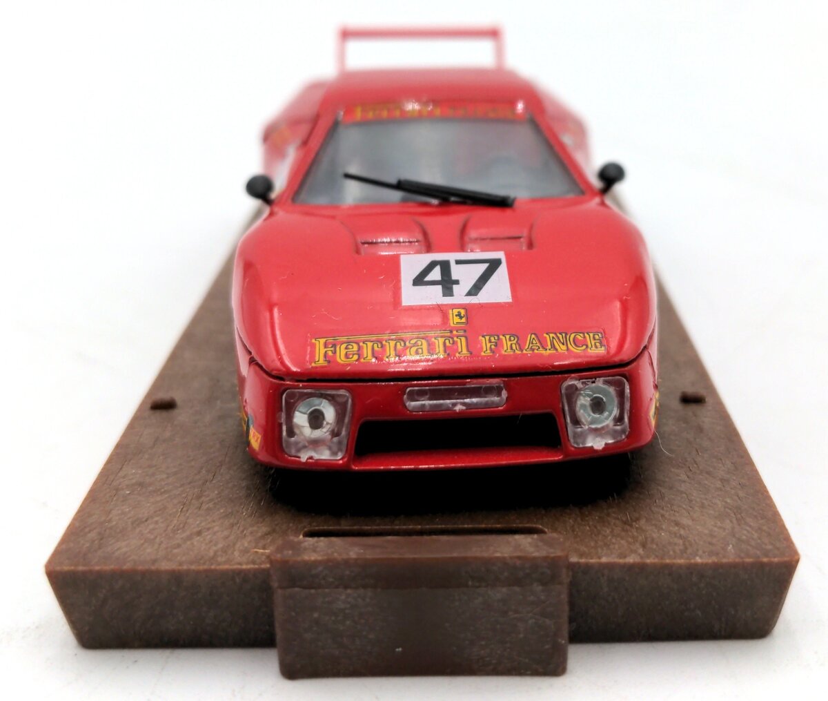 Brumm R213 1:43 Scale Diecast Ferrari 512 BB CH. Pozzi-Francia Le Mans #47 1981 NEW