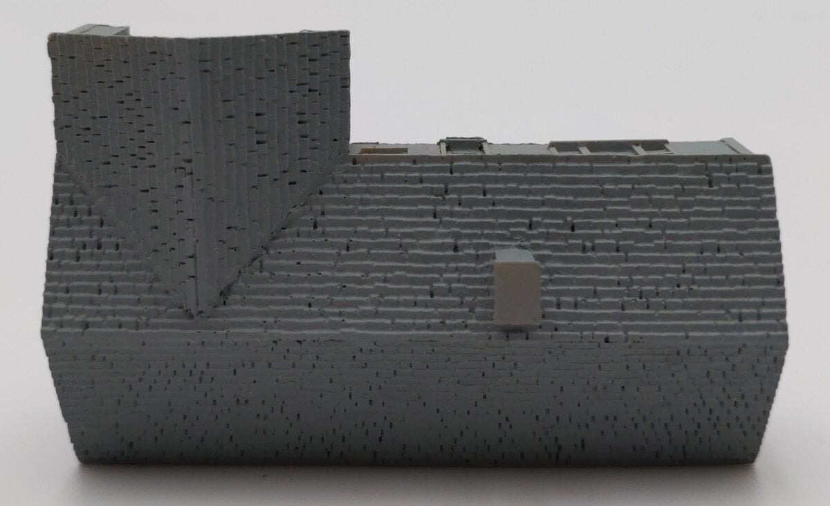 Marklin 2638 Z Mini-Club Ranch House Cast Resin Measures 2 1/2 Wide X 1 1/2 Deep LN