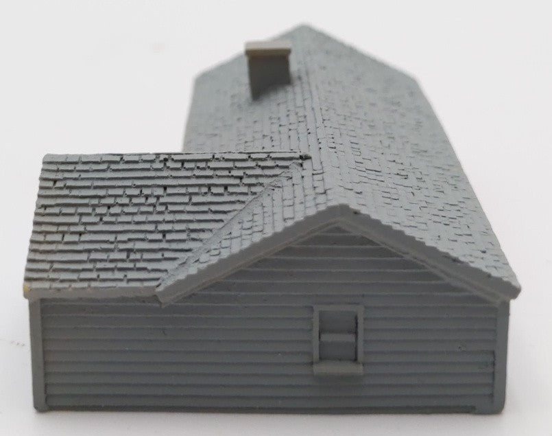 Marklin 2638 Z Mini-Club Ranch House Cast Resin Measures 2 1/2 Wide X 1 1/2 Deep LN