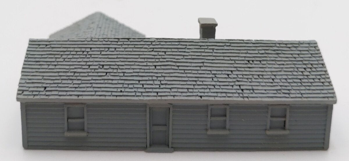 Marklin 2638 Z Mini-Club Ranch House Cast Resin Measures 2 1/2 Wide X 1 1/2 Deep LN