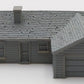 Marklin 2638 Z Mini-Club Ranch House Cast Resin Measures 2 1/2 Wide X 1 1/2 Deep LN
