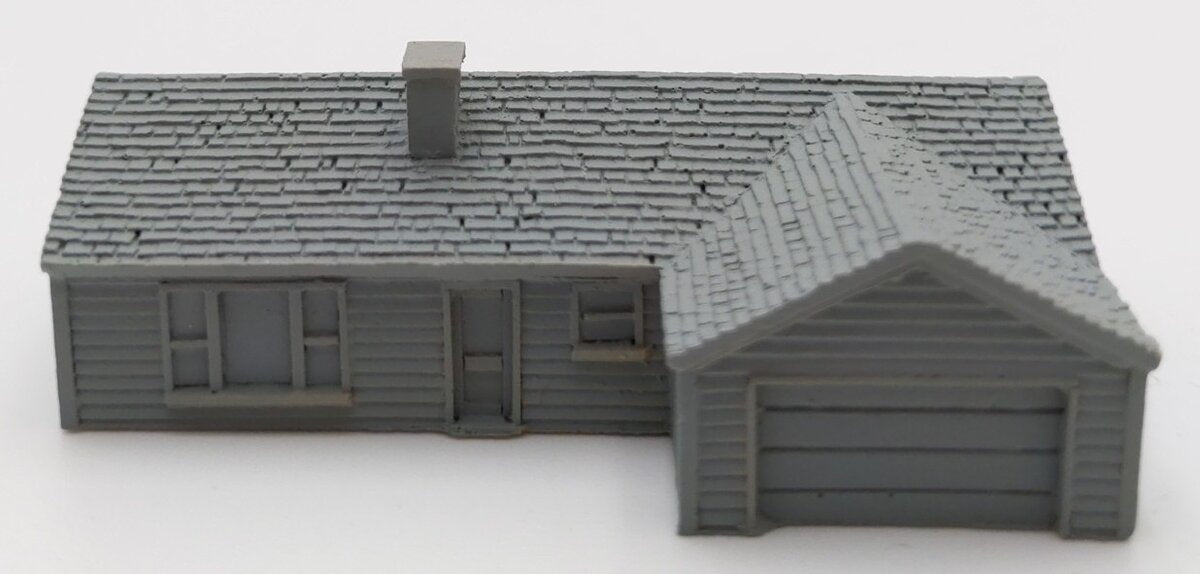Marklin 2638 Z Mini-Club Ranch House Cast Resin Measures 2 1/2 Wide X 1 1/2 Deep LN