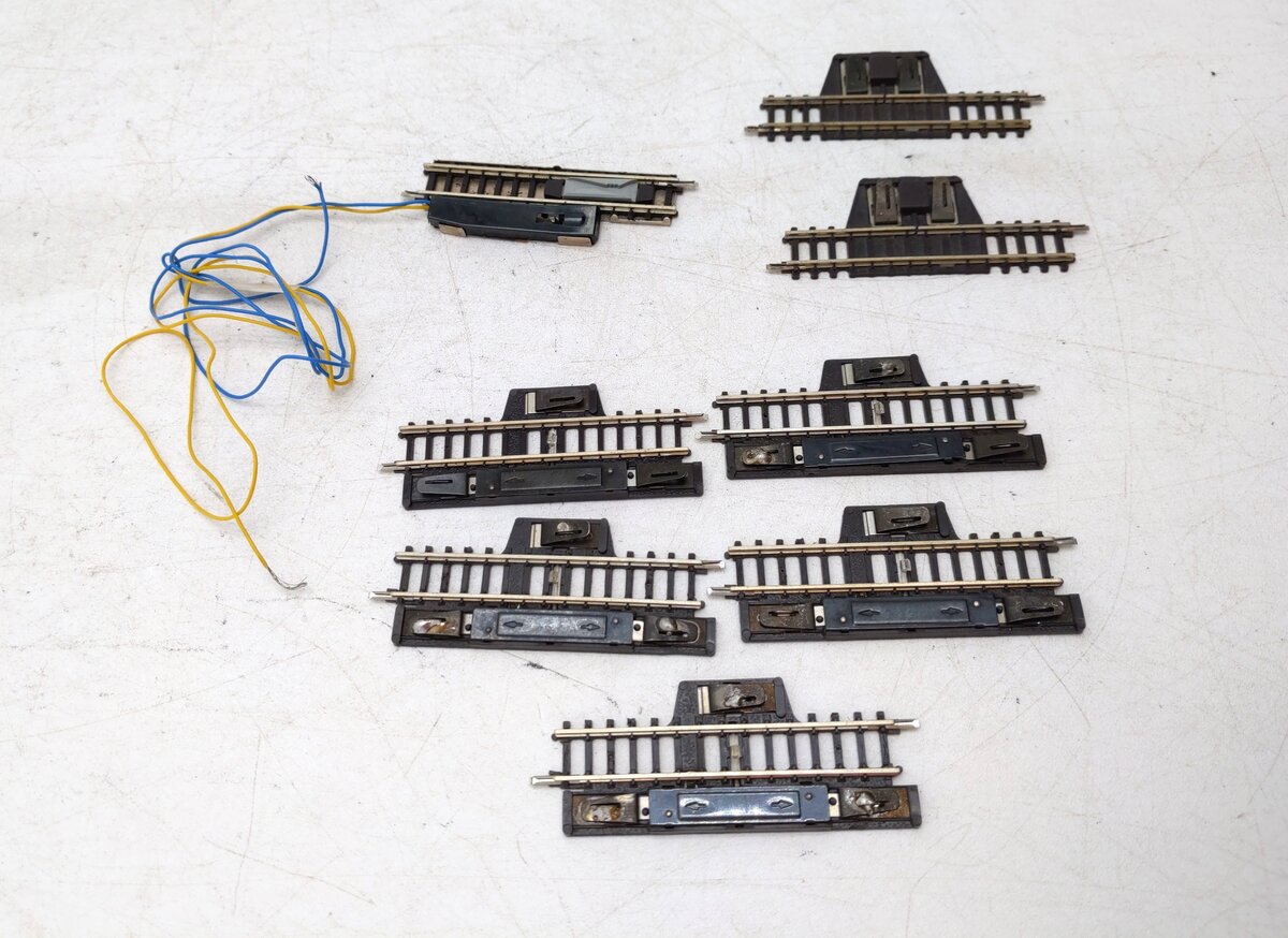 Marklin Z Miniclub Assorted Straight Track: 8588, 8589, 8587 [8] VG
