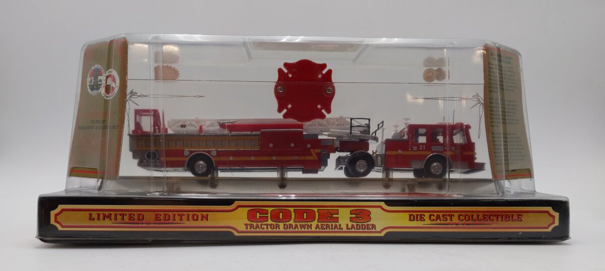 Code 3 1:64 Scale Diecast Los Angeles County Fire Department MT/Box