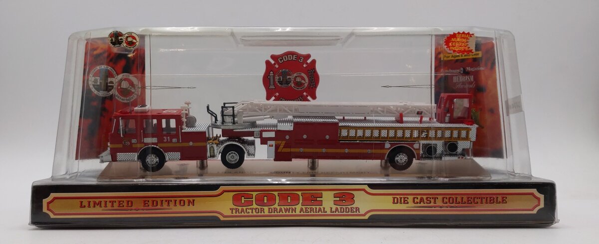 Code 3 1:64 Scale Diecast Los Angeles County Fire Department MT/Box