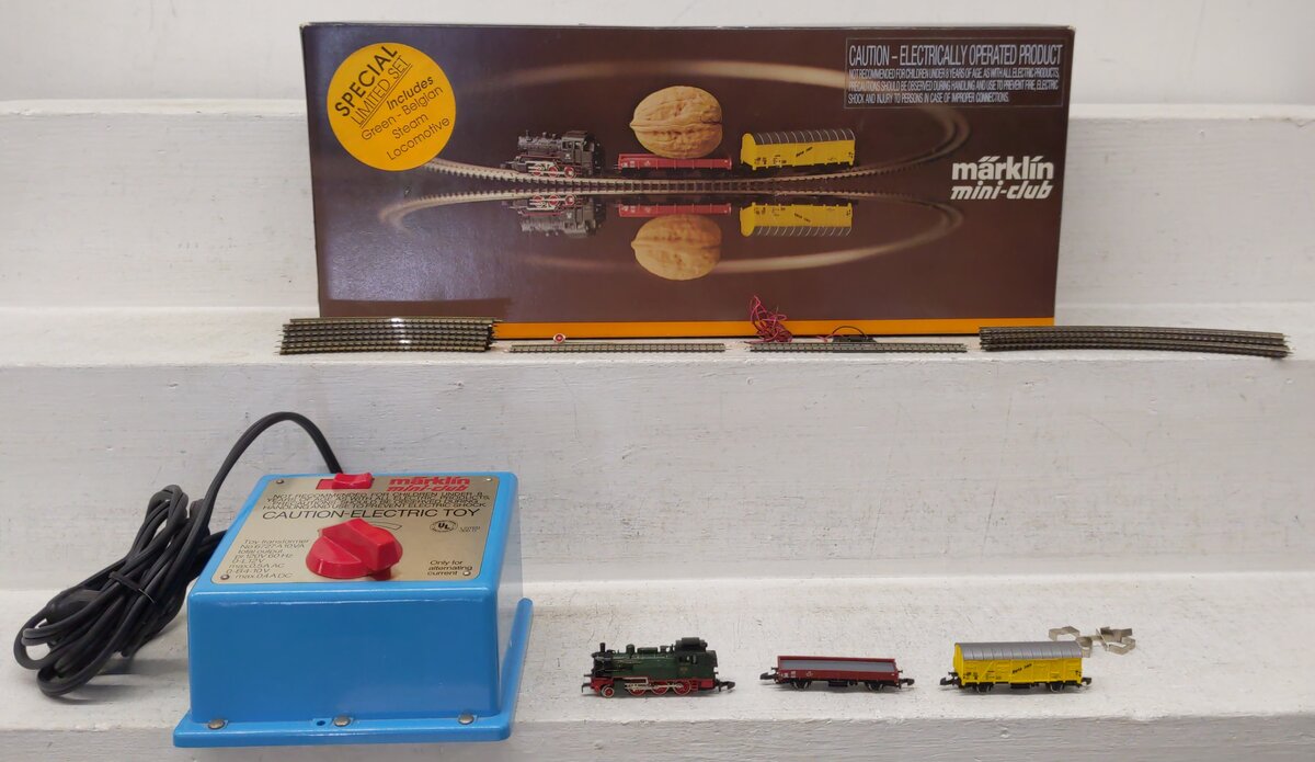 Marklin 8165 Z Gauge Steam Freight Train Set LN/Box