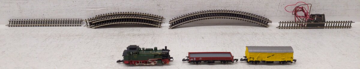 Marklin 8165 Z Gauge Steam Freight Train Set LN/Box