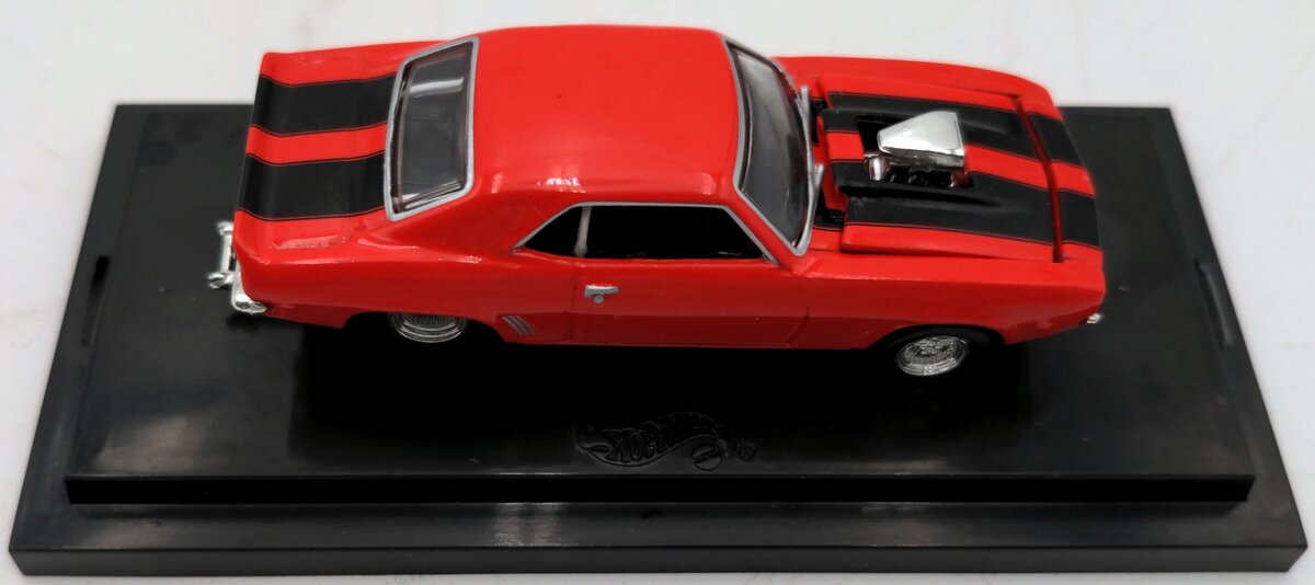 Mattel 1:64 Scale Diecast Hot Wheels Black Box 100% Red 1969 Pro Street Camaro NEW