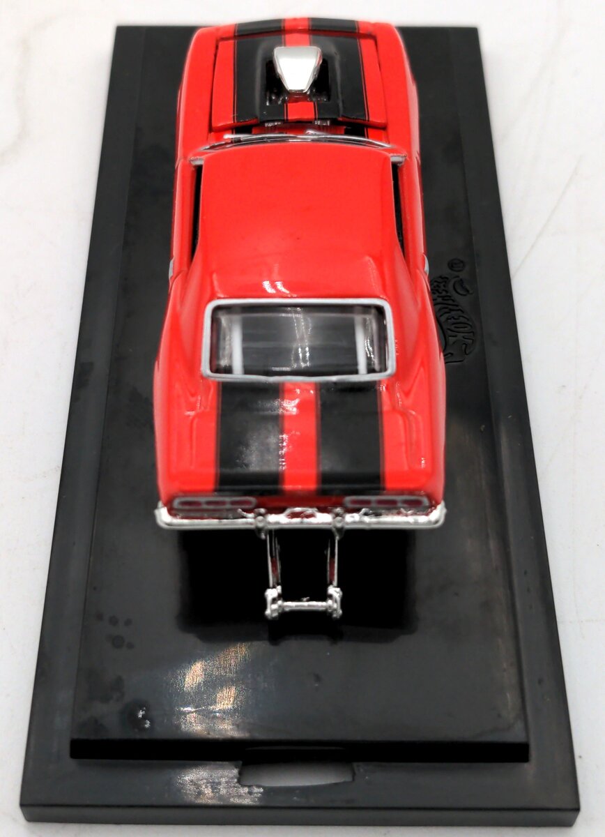 Mattel 1:64 Scale Diecast Hot Wheels Black Box 100% Red 1969 Pro Street Camaro NEW