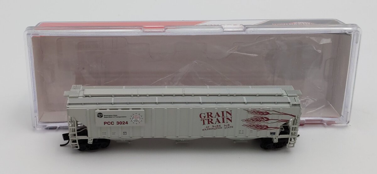 InterMountain 65392-06 N Scale PCC Grain Train 4750 Cu. Ft 3-Bay Hopper #3024 LN/Box