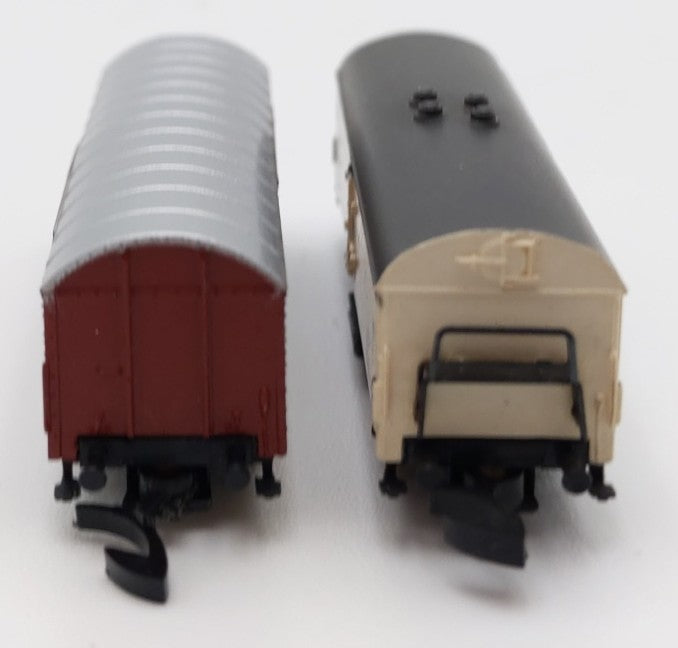 Marklin 8600/8605 N Scale Deutsche Bundesbahn Boxcar & Reefer Car [2] EX