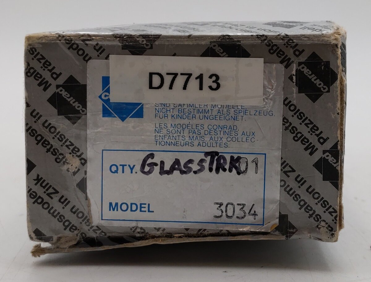 Conrad 3034 1:50 Mercedes-Benz Glass Truck VG/Box