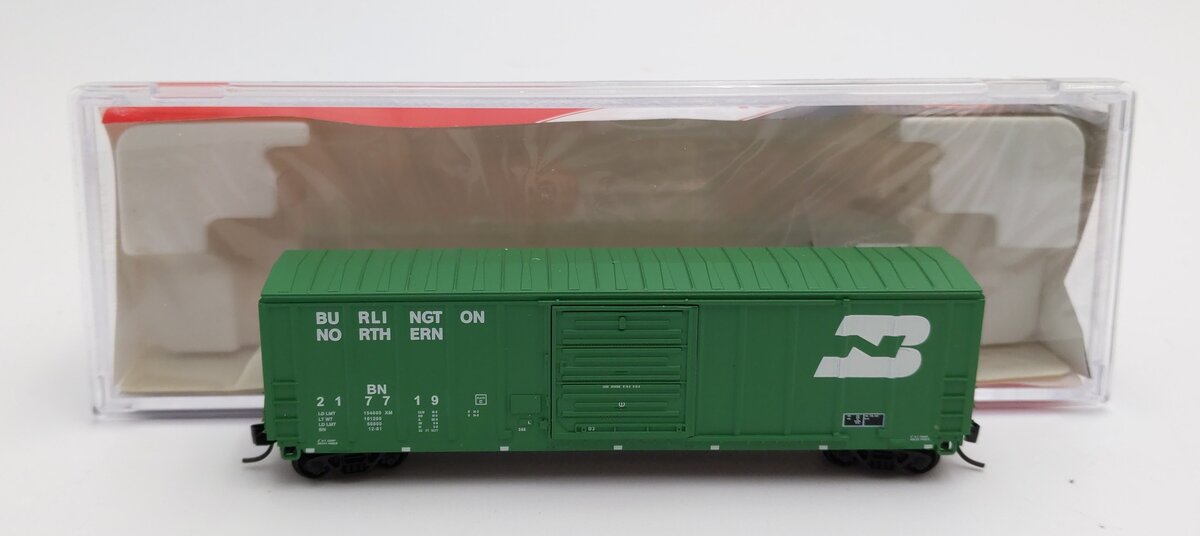 InterMountain 67504-17 N Scale Burlington Northern 5277 Boxcar #217719 LN/Box