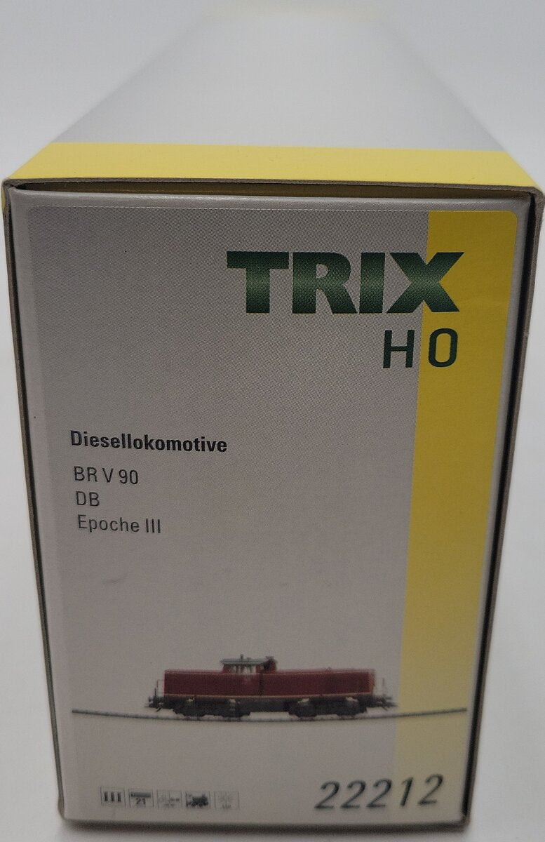 Trix 22212 HO Scale DB Class V 90 Diesel Switch Locomotive LN/Box