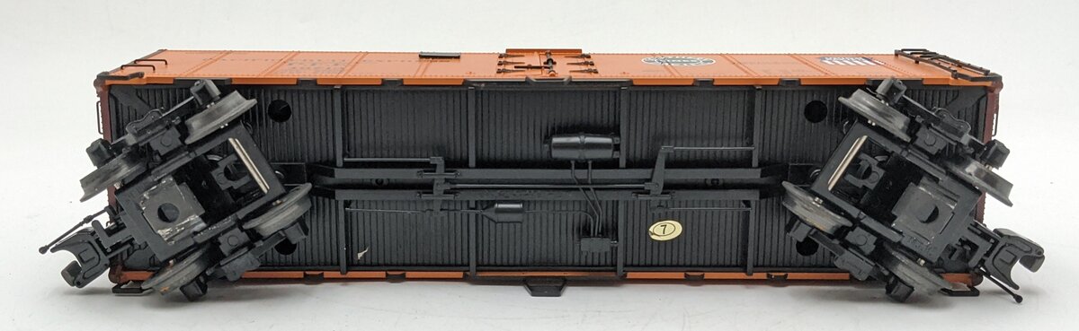 MTH 20-94227 O Gauge Pacific Fruit Express 40' Steel Sided Reefer Car #46715 VG