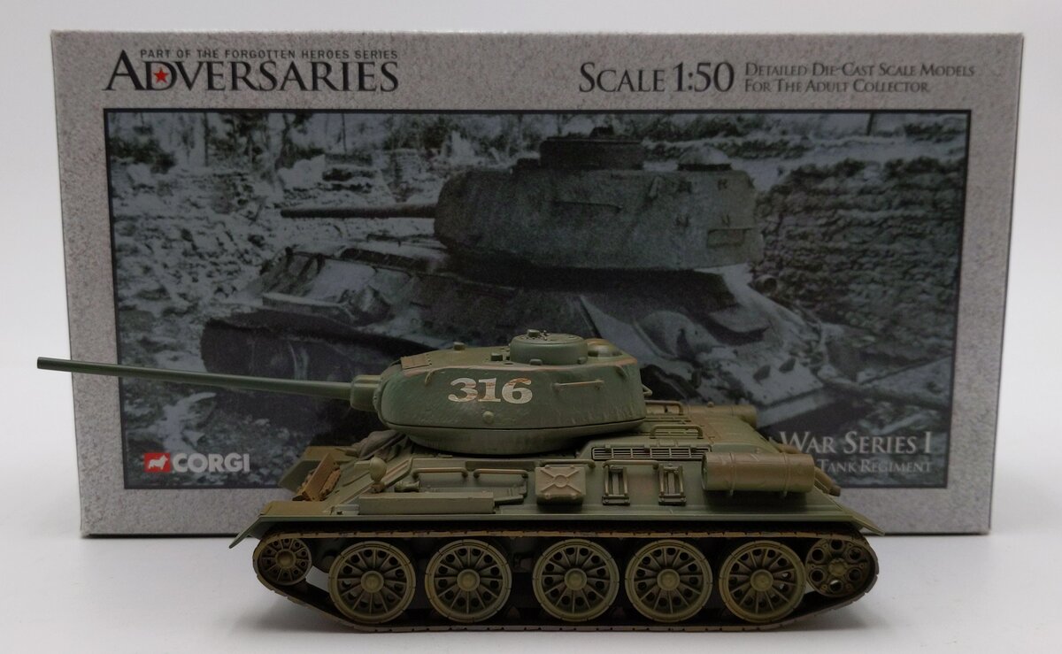 Corgi US51601 1:50 Diecast T34/35 NKTank 109th Regiment Tank LN/Box
