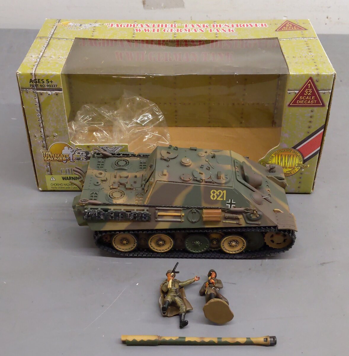 21st Century 1:32 Scale Diecast "Jagdpanther" Tank Destroyer WWll German Tank LN/Box