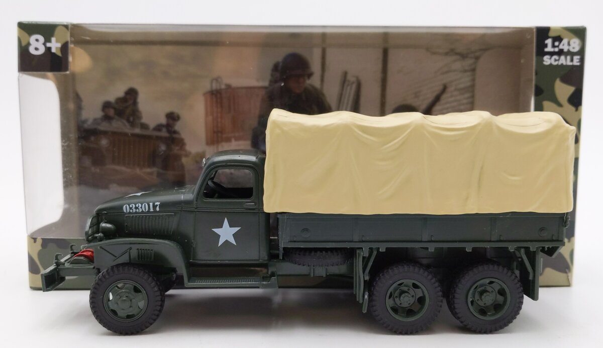 Menards 275-9129 1:48 Scale Denver Military CCKW-353 Cargo Truck LN/Box