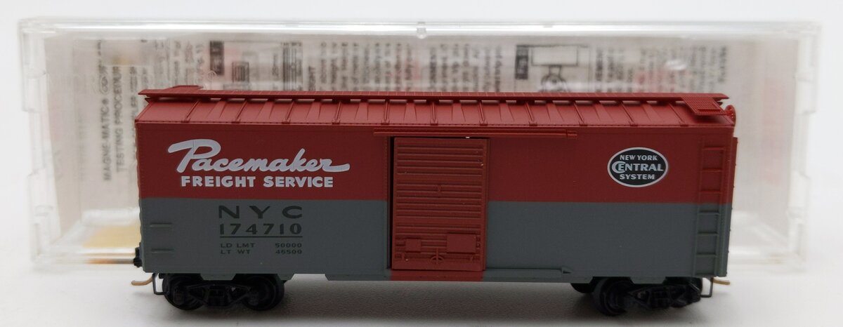 Micro-Trains 02000240 N NYC Pacemaker 40' Standard Single Door Boxcar #174710 LN/Box