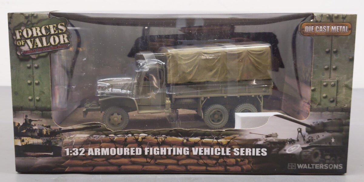 Forces of Valor 1:32 Diecast GMC CCKW-353B Cargo Truck NIB