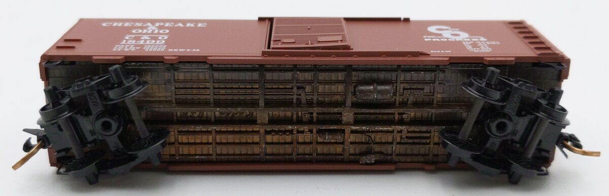 Micro-Trains 02000440 N C&O 40' Standard Single Door Boxcar #18499 LN/Box