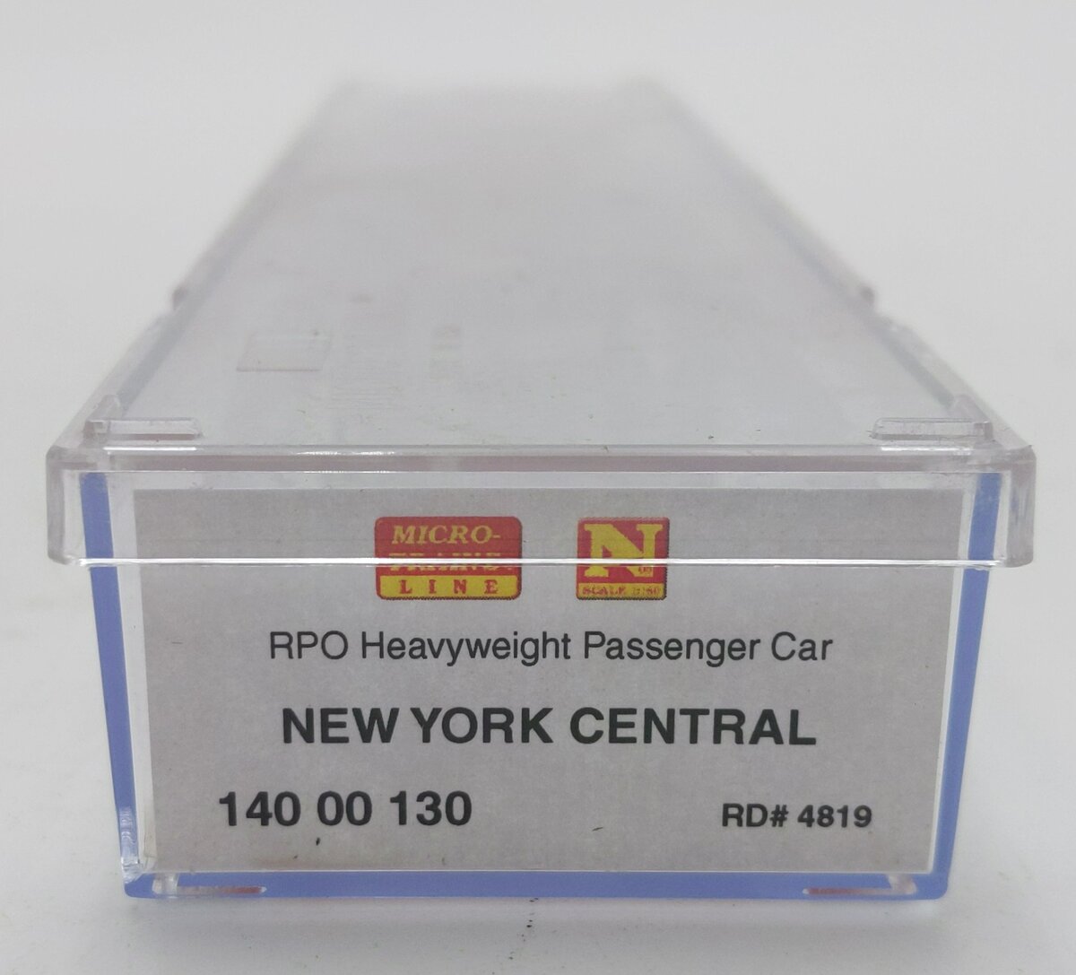 Micro-Trains 14000130 N New York Central 60' RPO Heavyweight Passenger Car #4819 EX/Box