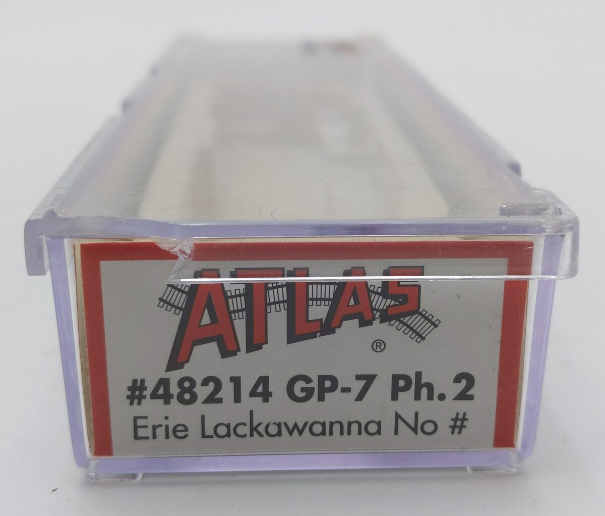 Atlas 48214 N Scale Erie Lackawanna GP-7 Phase II Diesel Locomotive LN/Box