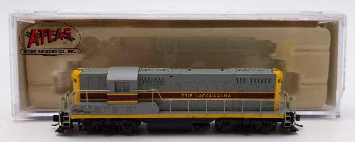 Atlas 48214 N Scale Erie Lackawanna GP-7 Phase II Diesel Locomotive LN/Box