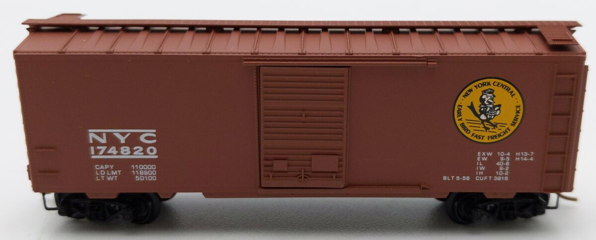 Micro-Trains 02000380 N Scale NYC 40' Standard Single Door Boxcar #174280 LN/Box