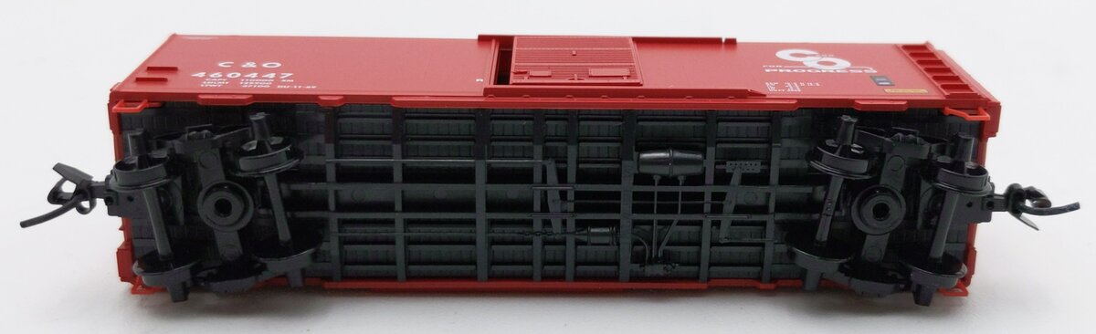 Micro-Trains 02000440 N Scale C&O 40' Standard Single Door Boxcar #460447 LN/Box