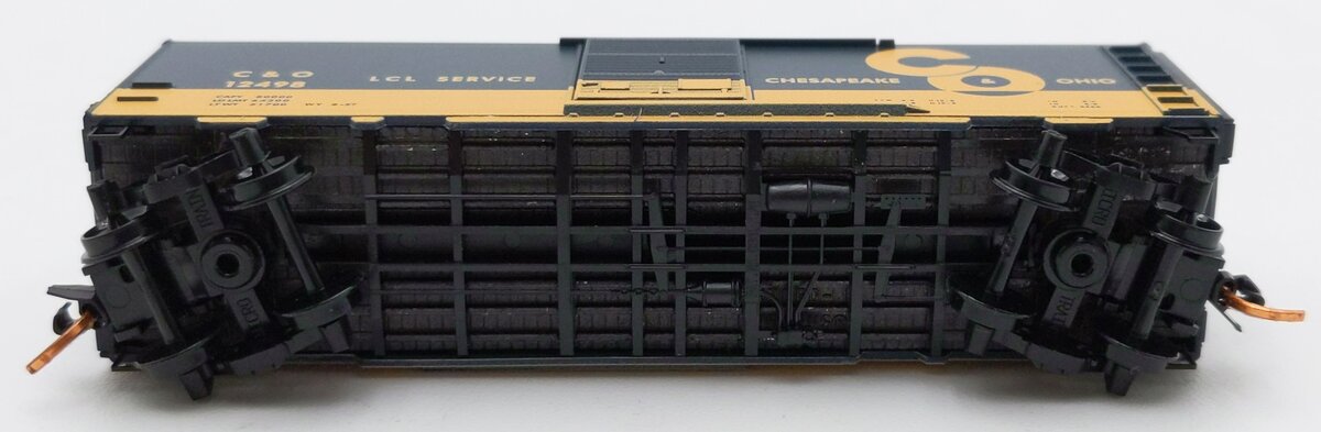 Micro-Trains 02000916 N Chesapeake & Ohio 40' Standard Single Door Boxcar #12498 LN/Box