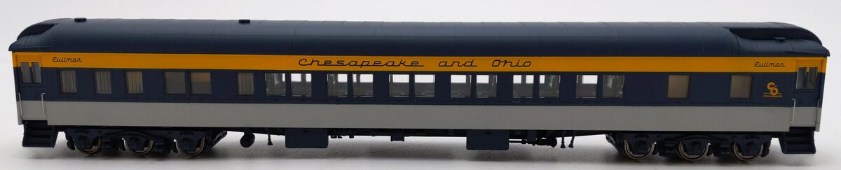 Walthers 932-10018 HO Scale C&O 12-1 Pullman Heavyweight Coach Car #3410A LN/Box